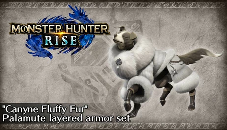 Купить Monster Hunter Rise - "Canyne Fluffy Fur" Palamute layered armor set