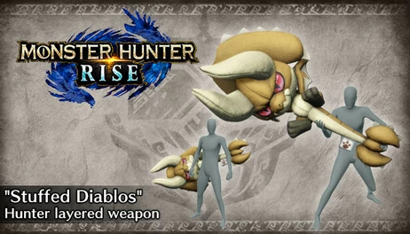 Купить Monster Hunter Rise - "Stuffed Diablos" Hunter layered weapon (Hammer)
