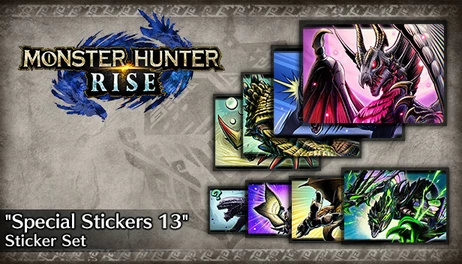 Купить Monster Hunter Rise - "Special Stickers 13" sticker set