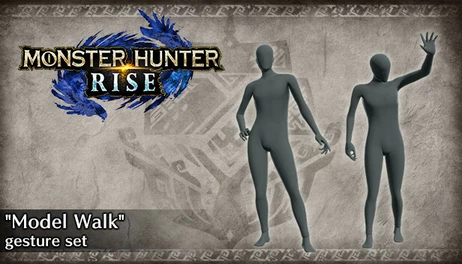 Купить Monster Hunter Rise - "Model Walk" gesture set