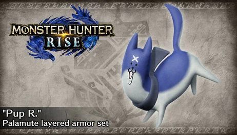 Купить Monster Hunter Rise - "Pup R." Palamute layered armor set