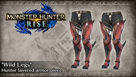 Купить Monster Hunter Rise - "Wild Legs" Hunter layered armor piece