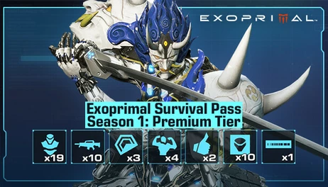 Купить Exoprimal - Exoprimal Survival Pass Season 1: Premium Tier
