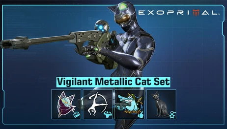 Купить Exoprimal - Vigilant Metallic Cat Set