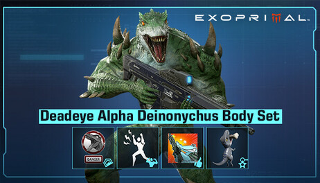 Купить Exoprimal - Deadeye Alpha Deinonychus Body Set