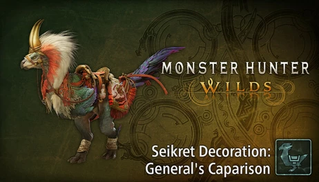Купить Monster Hunter Wilds - Seikret Decoration: General's Caparison