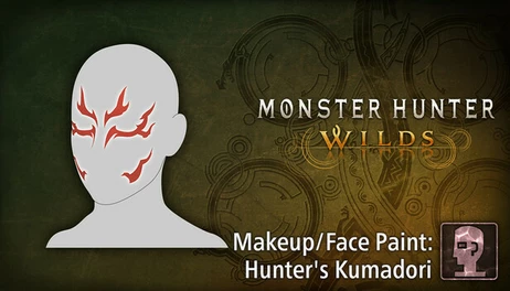 Купить Monster Hunter Wilds - Makeup/Face Paint: Hunter's Kumadori