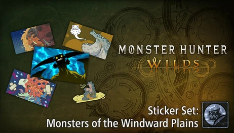 Купить Monster Hunter Wilds - Sticker Set: Monsters of the Windward Plains
