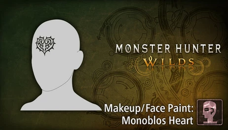 Купить Monster Hunter Wilds - Makeup/Face Paint: Monoblos Heart