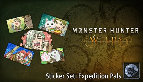Купить Monster Hunter Wilds - Sticker Set: Expedition Pals