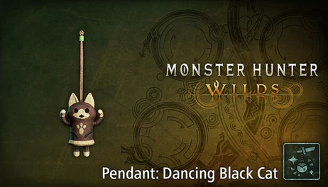 Купить Monster Hunter Wilds - Pendant: Dancing Black Cat
