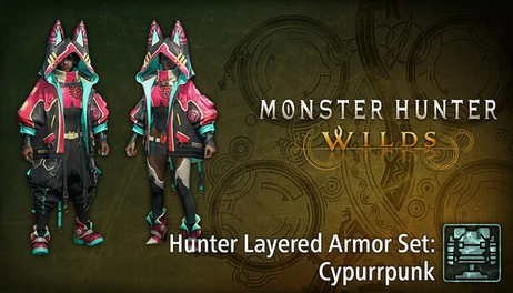 Купить Monster Hunter Wilds - Hunter Layered Armor Set: Cypurrpunk