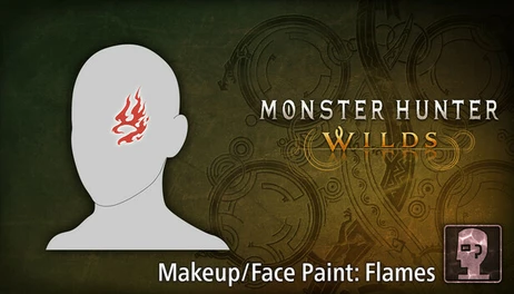 Купить Monster Hunter Wilds - Makeup/Face Paint: Flames