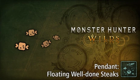 Купить Monster Hunter Wilds - Pendant: Floating Well-done Steaks