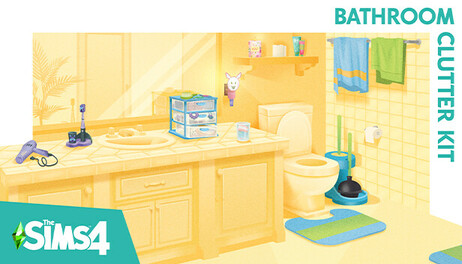 Купить The Sims 4 Bathroom Clutter Kit
