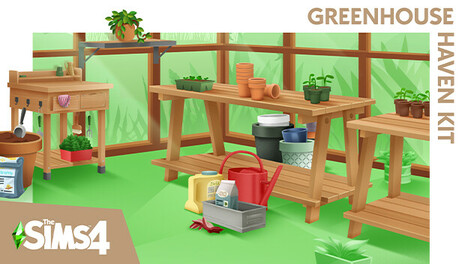 Купить The Sims 4 Greenhouse Haven Kit