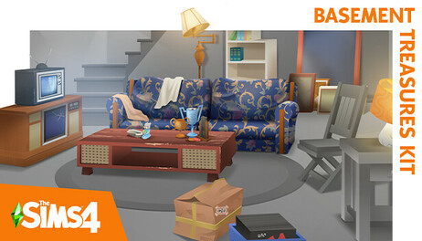 Купить The Sims 4 Basement Treasures Kit