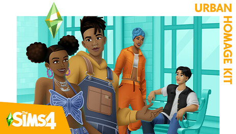 Купить The Sims 4 Urban Homage Kit