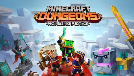 Купить Minecraft Dungeons Howling Peaks