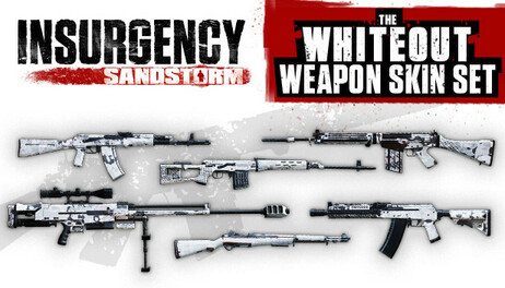 Купить Insurgency: Sandstorm - Whiteout Weapon Skin Set