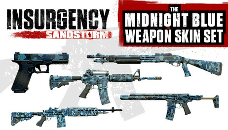 Купить Insurgency: Sandstorm - Midnight Blue Weapon Skin Set