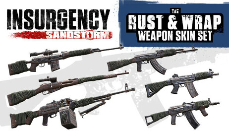 Купить Insurgency: Sandstorm - Rust and Wrap Weapon Skin Set
