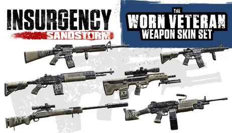 Купить Insurgency: Sandstorm - Worn Veteran Weapon Skin Set