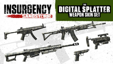Купить Insurgency: Sandstorm - Digital Splatter Weapon Skin Set