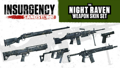 Купить Insurgency: Sandstorm - Night Raven Weapon Skin Set