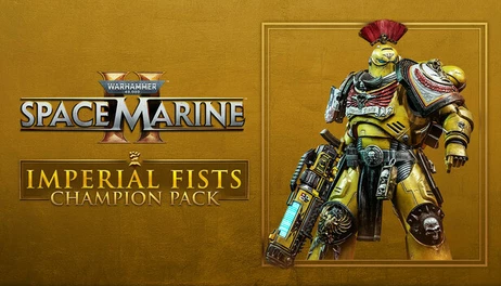 Купить Warhammer 40,000: Space Marine 2 - Imperial Fists Champion Pack