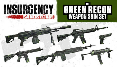 Купить Insurgency: Sandstorm - Green Recon Weapon Skin Set