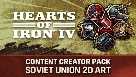 Купить Hearts of Iron IV: Content Creator Pack - Soviet Union 2D