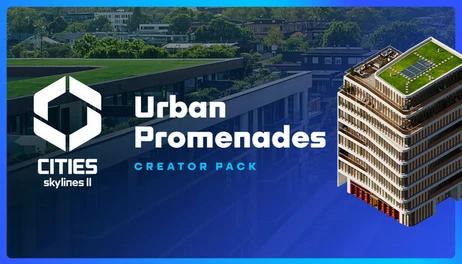 Купить Cities: Skylines II - Creator Pack: Urban Promenades