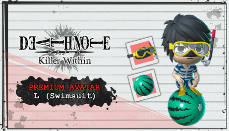 Купить DEATH NOTE Killer Within - Premium Avatar: L (Swimsuit)
