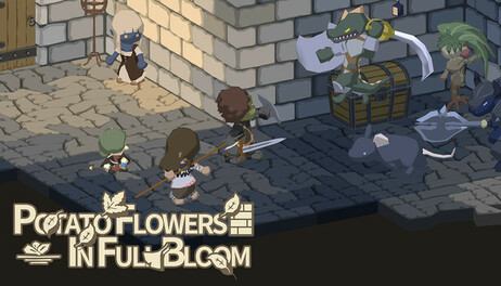 Купить Potato Flowers in Full Bloom