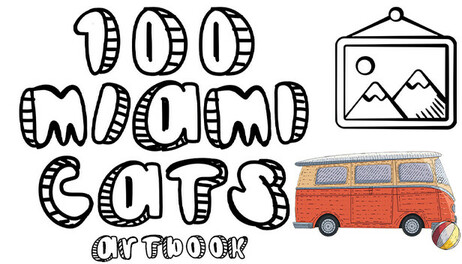 Купить 100 Miami Cats  - Artbook