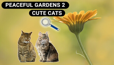 Купить Peaceful Gardens 2: Cute Cats