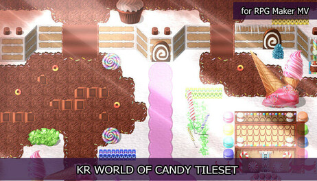 Купить RPG Maker MV - KR World of Candy Tileset