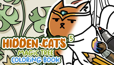 Купить HIDDEN CATS 5: Magic Tree - Coloring Book