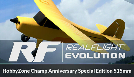 Купить RealFlight Evolution – HobbyZone Champ Anniversary Special Edition 515mm