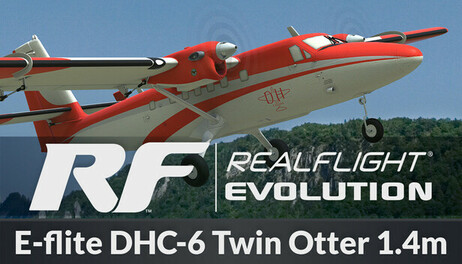 Купить RealFlight Evolution – E-flite DHC-6 Twin Otter 1.4m