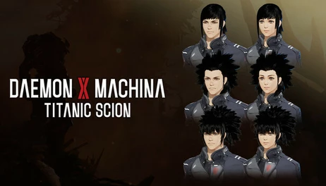 Купить Daemon X Machina: Titanic Scion - Hairstyle Set 4