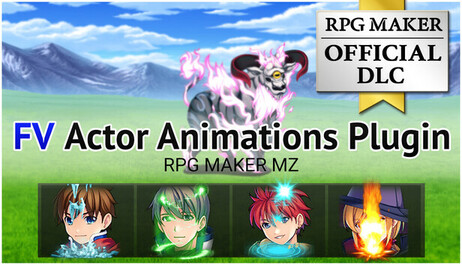 Купить RPG Maker MZ - FV Actor Animations Plugin