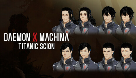 Купить Daemon X Machina: Titanic Scion - Hairstyle Set 8