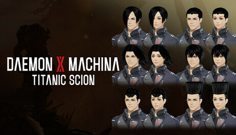 Купить Daemon X Machina: Titanic Scion - Hairstyle Set 2