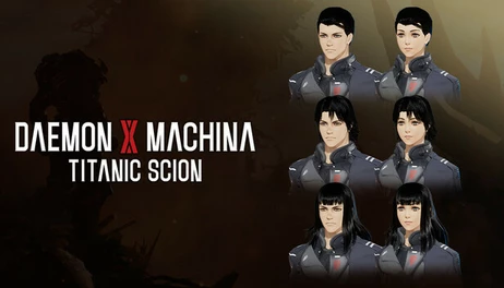 Купить Daemon X Machina: Titanic Scion - Hairstyle Set 3