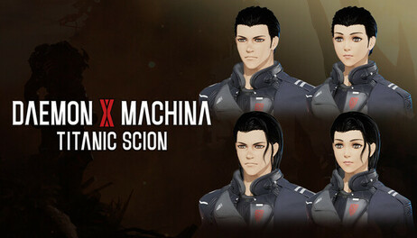 Купить Daemon X Machina: Titanic Scion - Hairstyle Set 7