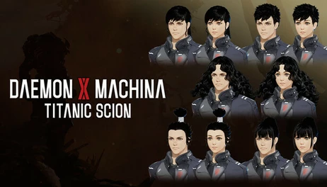 Купить Daemon X Machina: Titanic Scion - Hairstyle Set 1