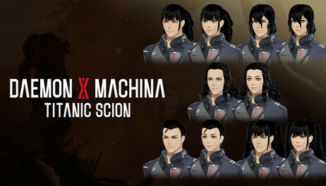 Купить Daemon X Machina: Titanic Scion - Hairstyle Set 6