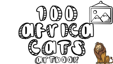 Купить 100 Africa Cats  - Artbook
